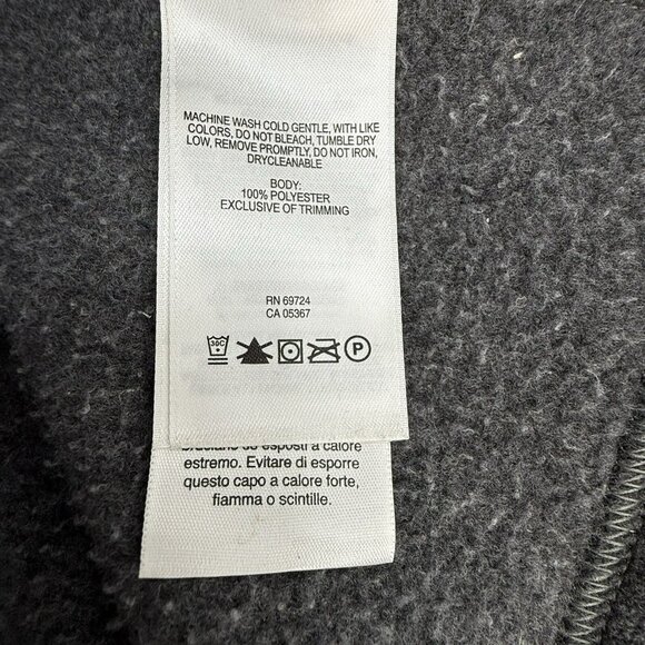 Columbia Sweater Mens 3XL Gray Fleece Sleeveless Vest Full Zip‎ Outdoors - Picture 5 of 5